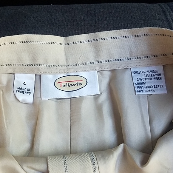 Ladies Talbots Dress Pants - Picture 2 of 4